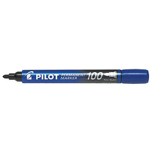 Permanentní fix Pilot 100, modrá Ihned K Objednání