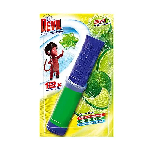 Dr. DEVIL WC point block, 3in1 Lime twister Must-Have