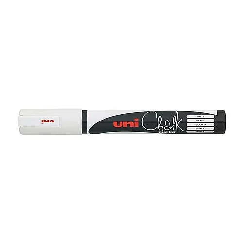 Originální Křídový popisovač UNI PWE-5M, bílá