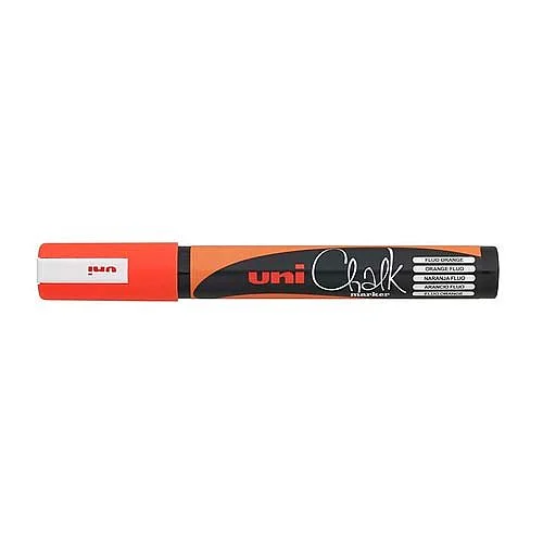 Nakupujte Hned Křídový popisovač UNI PWE-5M, fluo oranžová