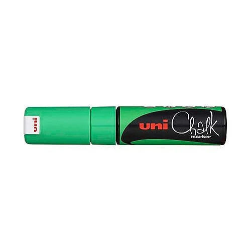 Rychlé Dodání Křídový popisovač UNI PWE-8K, fluo zelená