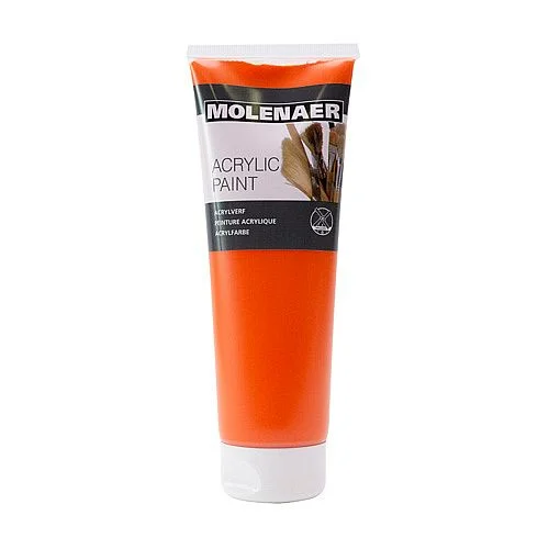 Značkový Akrylová barva, oranžová, 250 ml