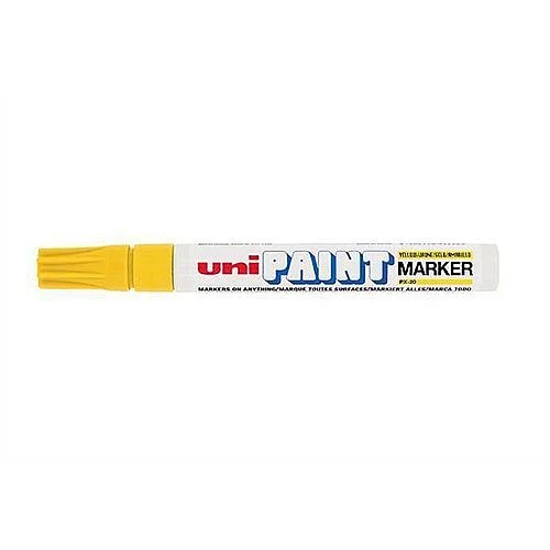 Nakupujte Hned UNI PX-20 - lakový popisovač, žlutá