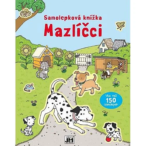 Bezpečná Platba Samolepková knížka, Mazlíčci