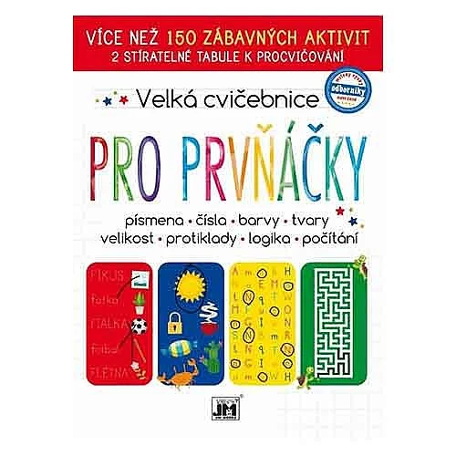 Velká cvičebnice, pro prvňáčky Cenová Bomba