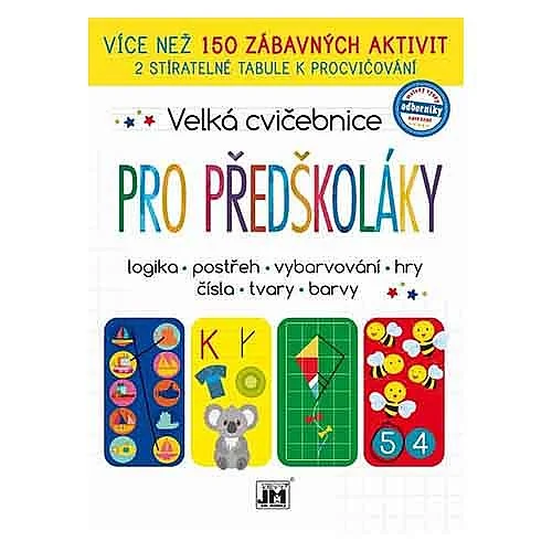 Velká cvičebnice, pro předškoláky Značkový