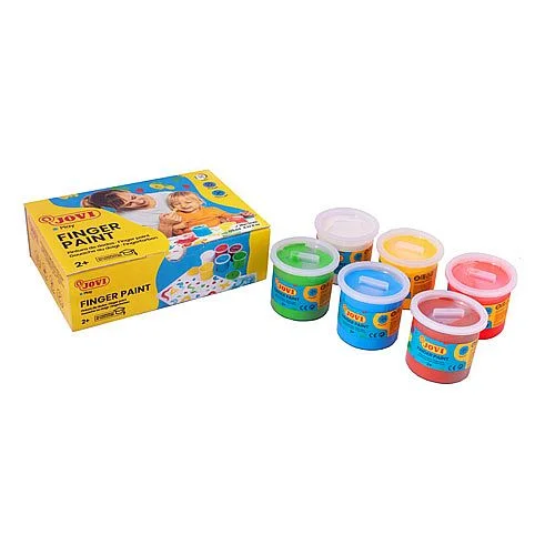 Ihned K Objednání Prstové barvy JOVI, 6 x 125 ml
