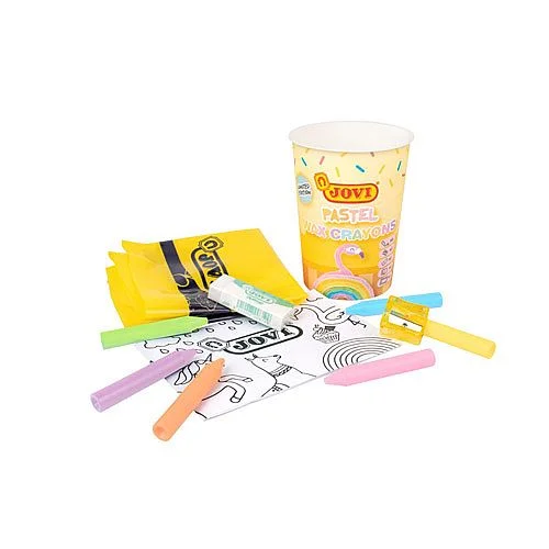 Voskovky JOVI PASTEL, mini sada 10 ks Přímo Od Výrobce