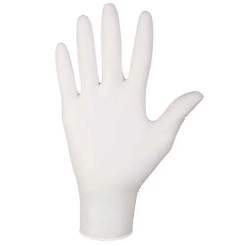 Sleva Nitrilové rukavice Nitrylex Classic bílá, č. M, 100 ks