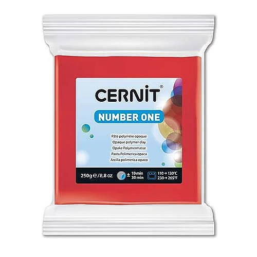 CERNIT number one, červená, 250 g Odeslání Ihned