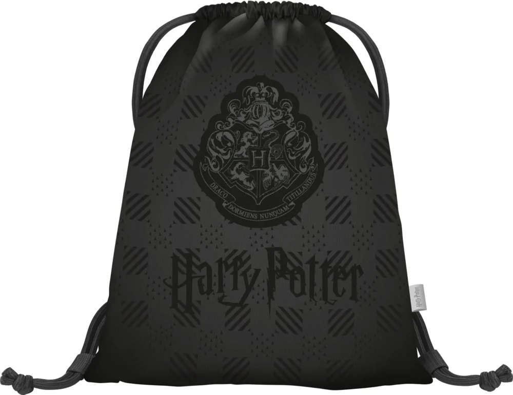 Vysoce Kvalitní BAAGL Sáček Harry Potter Bradavice černý GRS