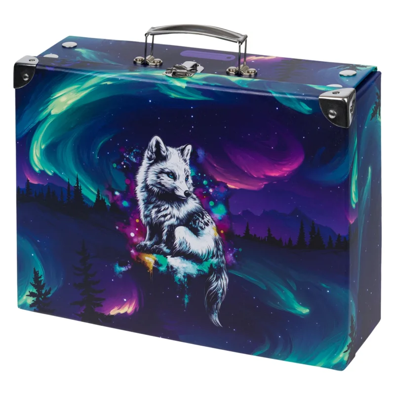Must-Have BAAGL Skládací školní kufřík Aurora s kováním
