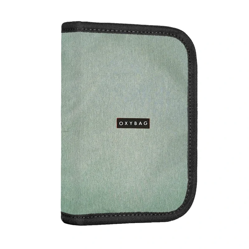 Penál 1patrový 2 klopy prázdný OXY UNICOLOR - green Cenový Hit