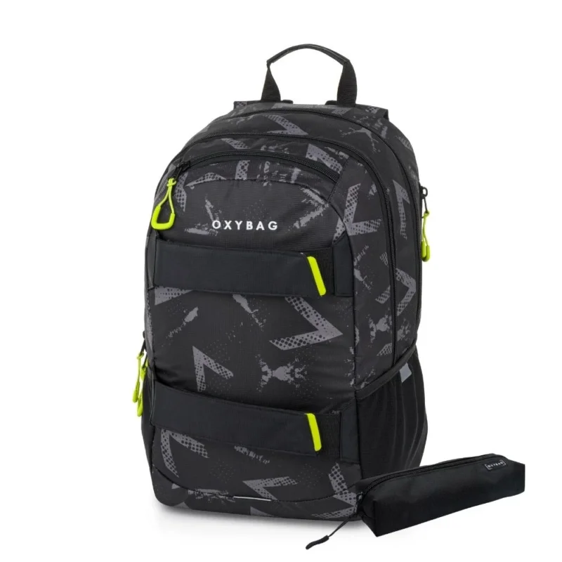 Značkový Studentský batoh + etueOXY SPORT Abstract