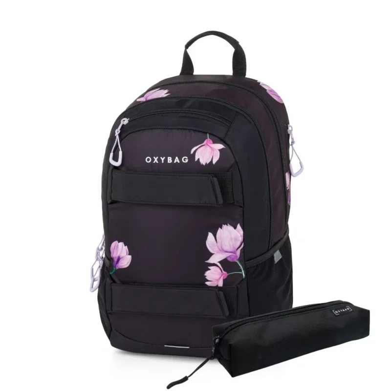 Novinka Studentský batoh + etueOXY SPORT Flowers
