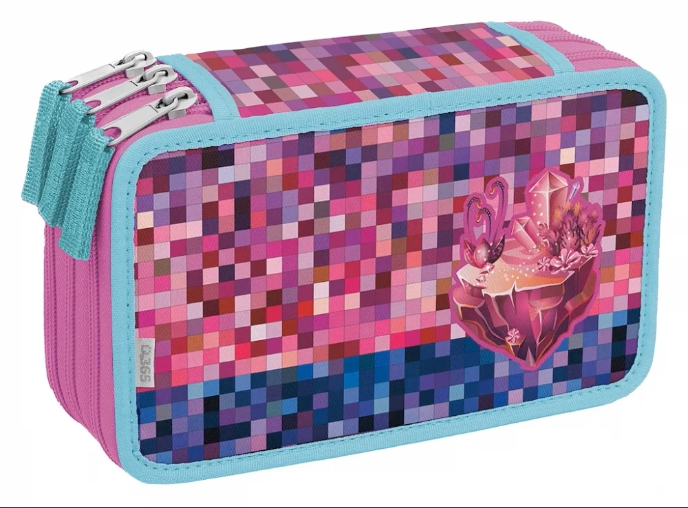 Školní penál třípatrový Craftgirl Must-Have