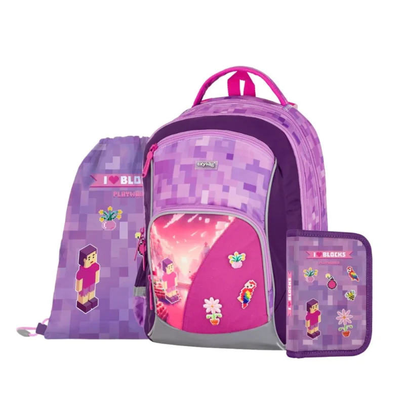 Školní set 3ks OXY GO OXY GO Playworld Girl Pouze Dnes