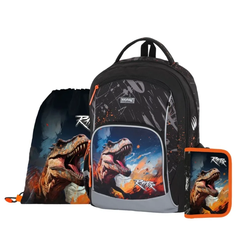 Školní set 3ks OXY GOOXY GO Dino Vysoce Kvalitní