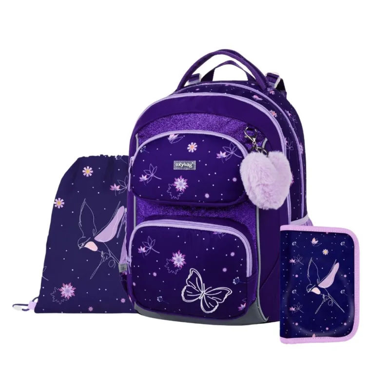 Školní set 3ks OXY JUMPER Flowers Akční Nabídka