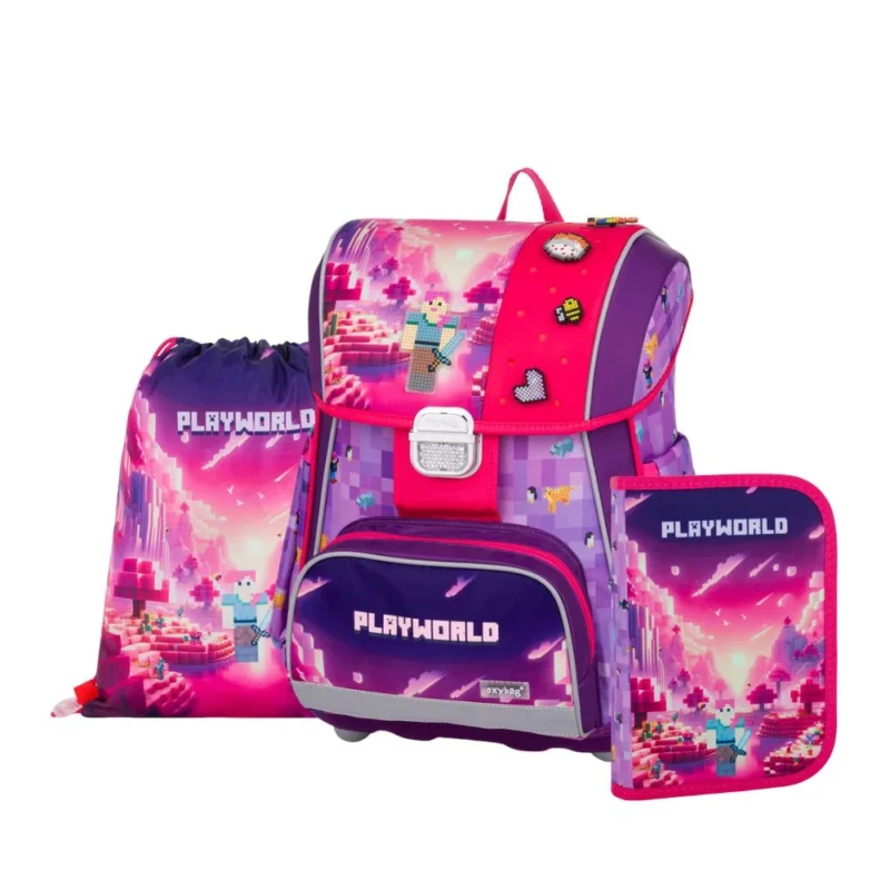 Školní set 3ks PREMIUM - Playworld Girl Omezená Nabídka