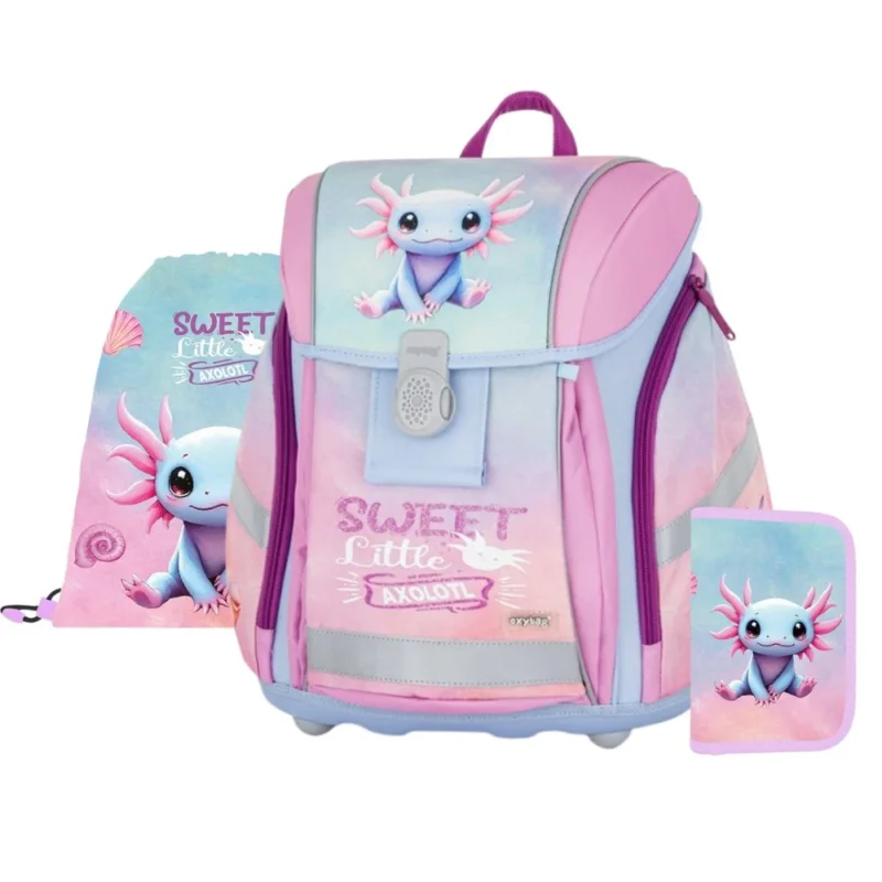 Školní set 3ks PREMIUM LIGHT Axolotl Poslední Šance