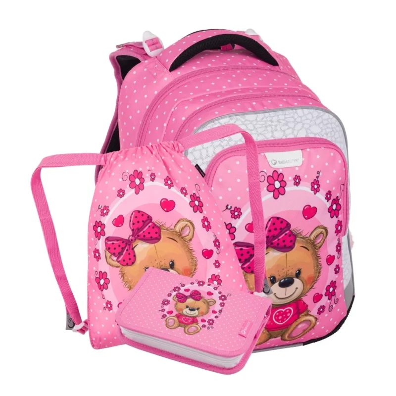 Školní set Bagmaster - Medvídek Rychlé Dodání