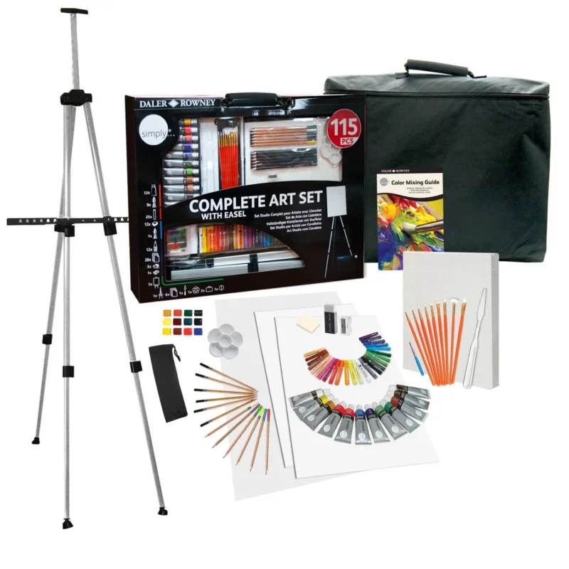 Bezpečná Platba Velká výtvarná sada Daler-Rowney - Complete Art Set - 115 ks