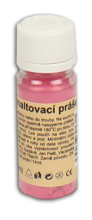 Omezená Nabídka Smaltovací prášek 10 g - barva růžová