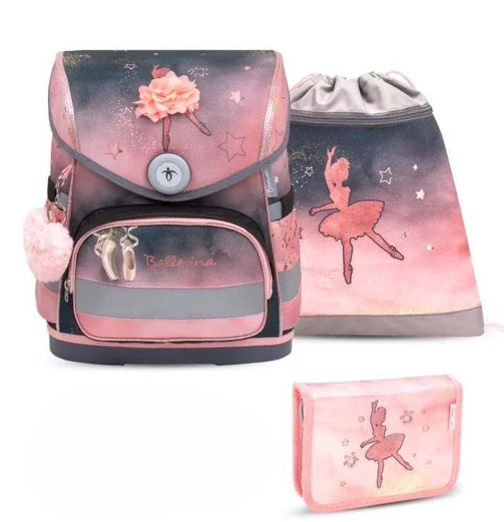 Školní set Belmil - Ballerina Black Pink Cenová Bomba