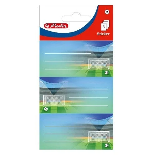 Herlitz Samolepicí etikety na sešit Branka, 3 ks × 3 listy Levný