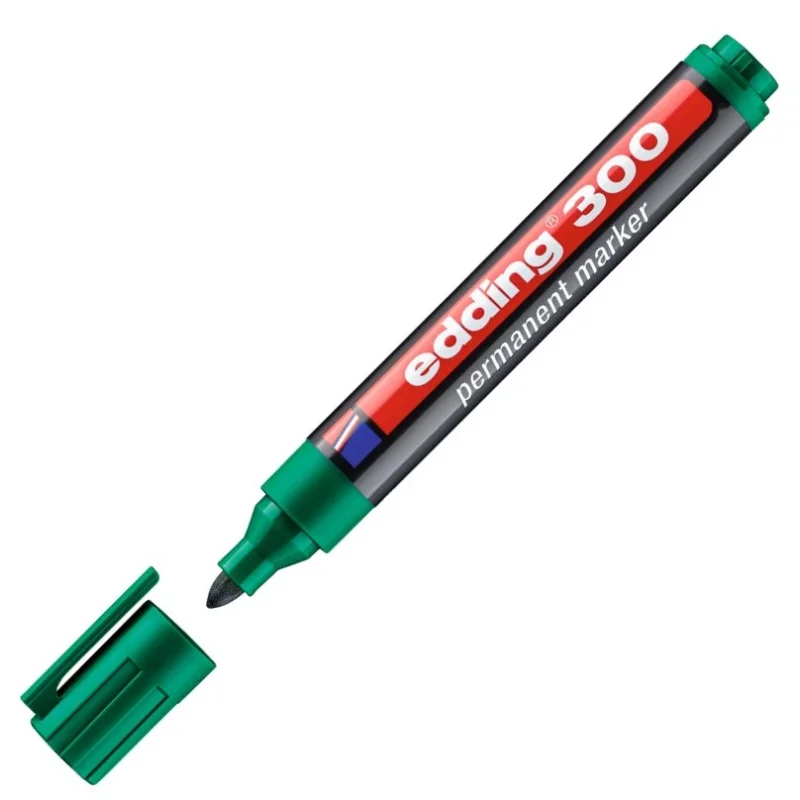 Edding 300 Permanentní popisovač - zelený Aktuální
