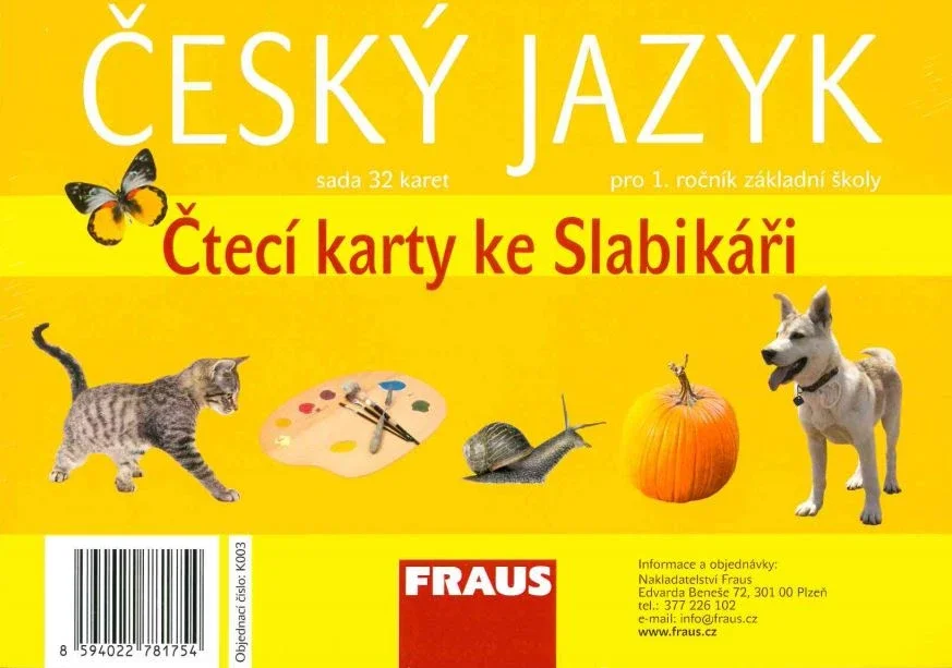 Cenový Hit Čtecí karty ke slabikáři