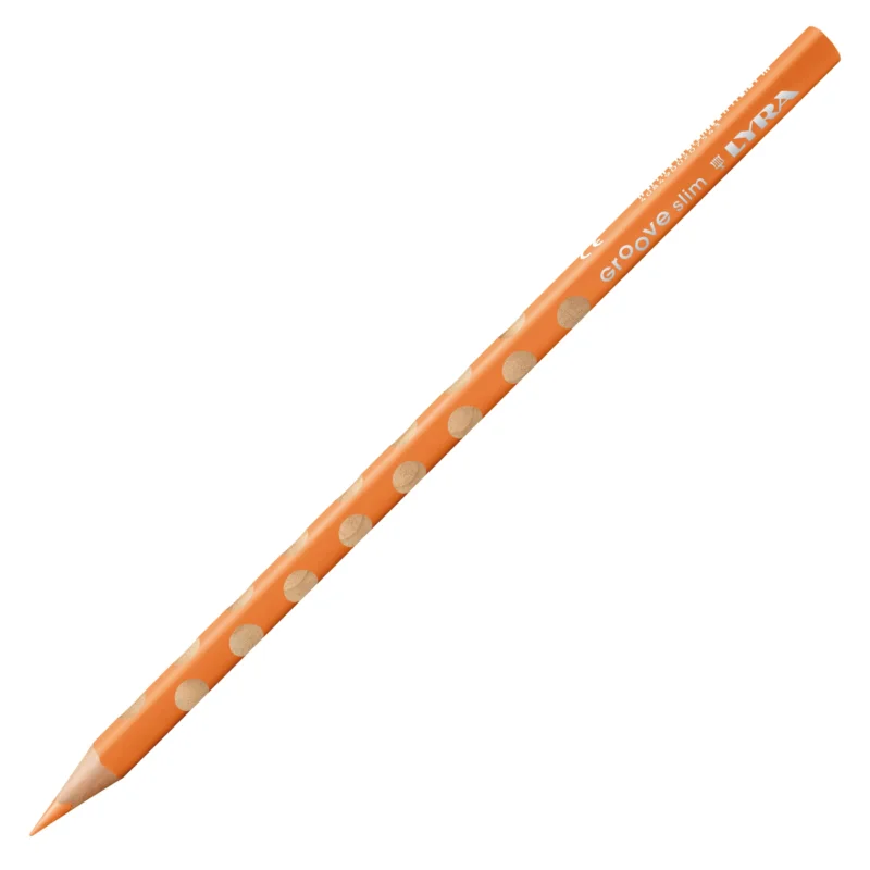 Hit Sezóny Pastelka LYRA GROOVE trojhranná, tm. oranžová