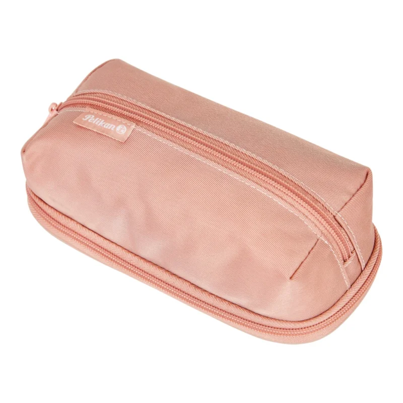 Pouzdro Quattro Twill Herlitz - růžová Nakupujte Hned