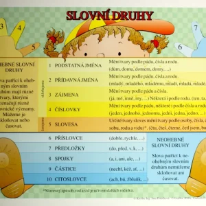 Levný Slovní druhy /70x100/
