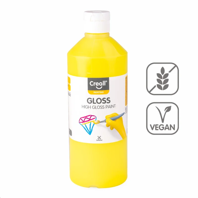 Barva s vysokým leskem Gloss, 500 ml, světle žlutá Jen Po Omezenou Doba