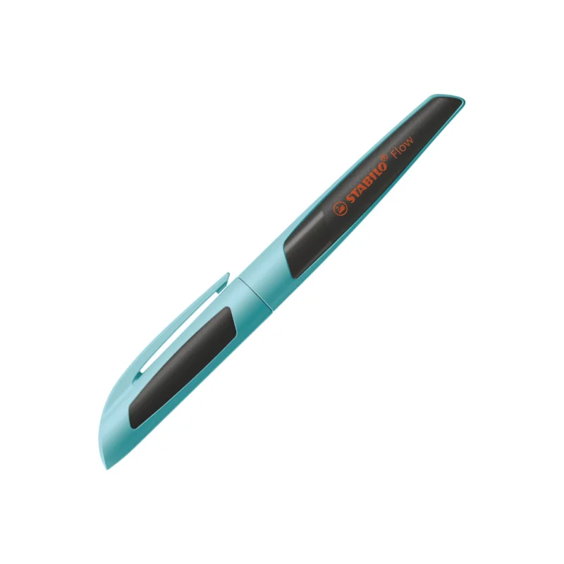 STABILO Flow Kuličkové pero 0,5 mm - světle modrá/černá Sezónní Sleva