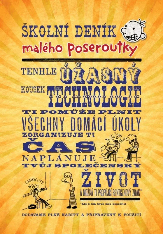 Školní deník malého poseroutky Novinka