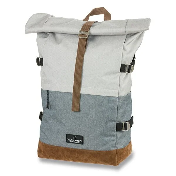 Batoh WALKER, Roll-up Two, Light Grey / Grey Cenová Bomba