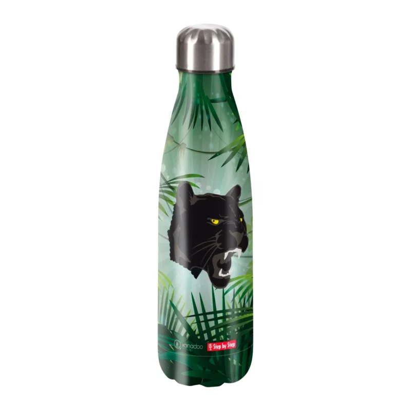 Izolovaná láhev na pití z nerezové oceli 0,5 l - Wild Cat Chiko Koupit Online