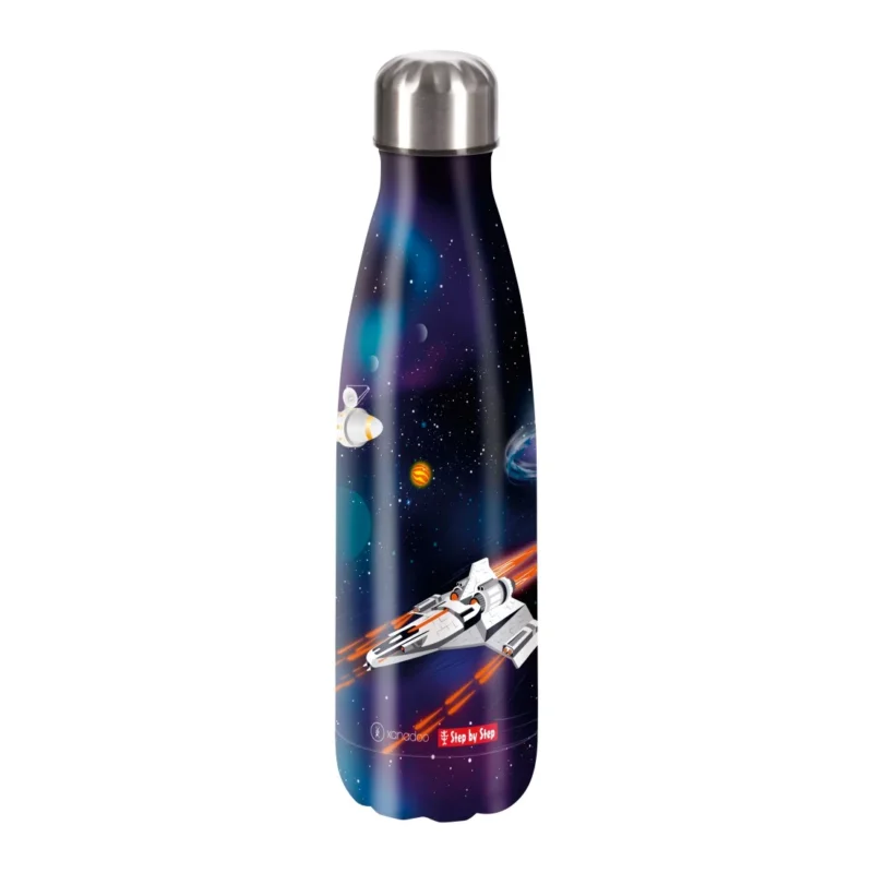 Super Cena Izolovaná láhev na pití z nerezové oceli 0,5 l, Starship Galactus