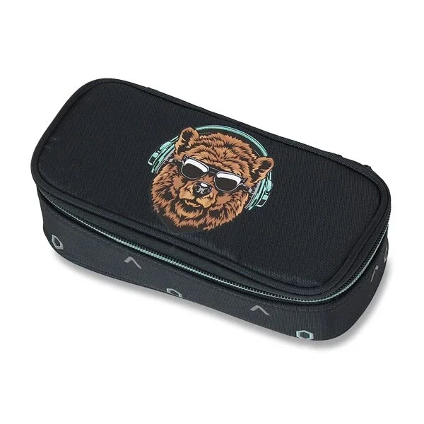 Must-Have Penál WALKER Fame - Bear Buddy Dark Grey
