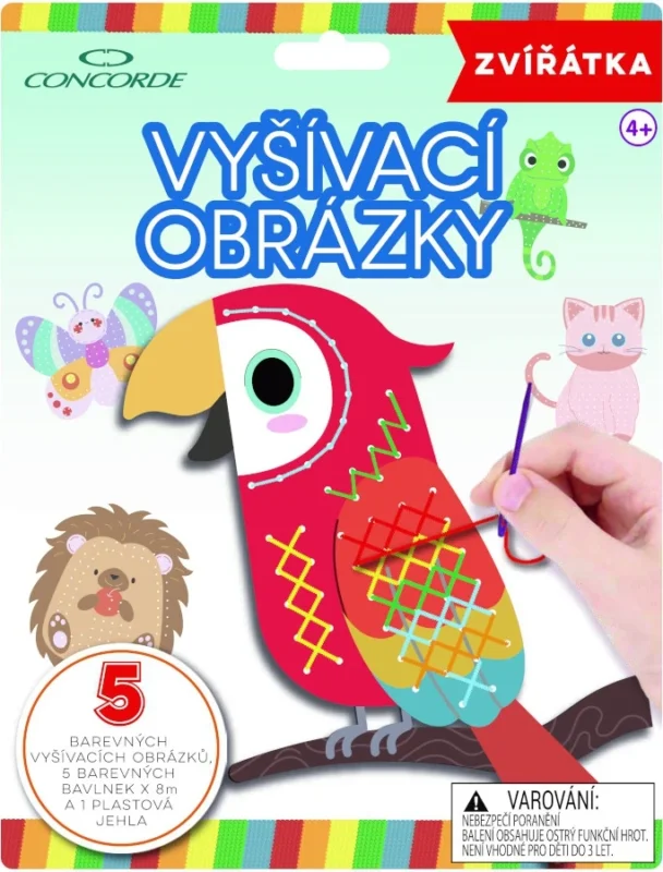 Finální Výprodej Vyšívací obrázky CONCORDE Zvířátka