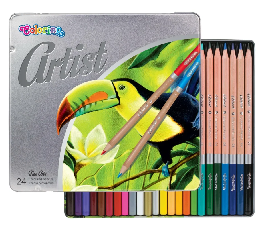 Colorino Artist Pastelky dřevěné - 24 barev Nakupujte Hned