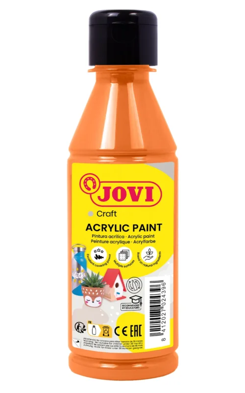 Akční Nabídka Akrylová barva DECOR AKRYL 250 ml - oranžová