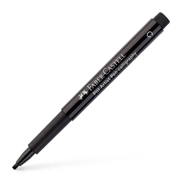 Popisovač Faber-Castell Pitt Calligraphy Pen - Černá Ihned K Objednání