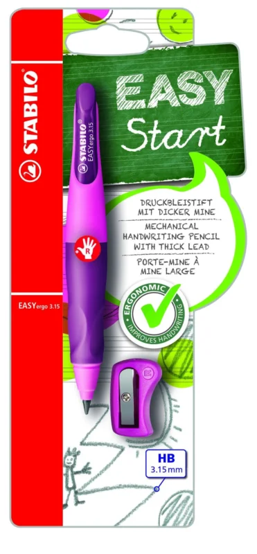STABILO EASYergo 3.15 P Mechanická grafitová tužka - růžová/lila Rychlé Dodání
