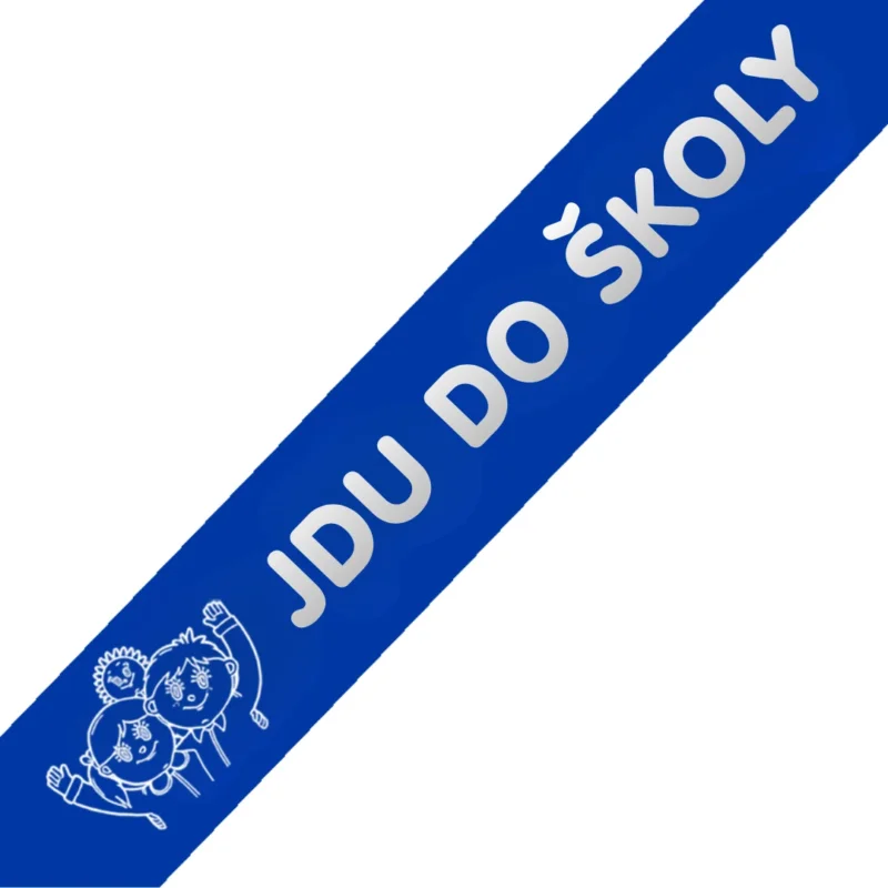 Pouze Dnes Šerpa - Jdu do školy - tmavě modrá
