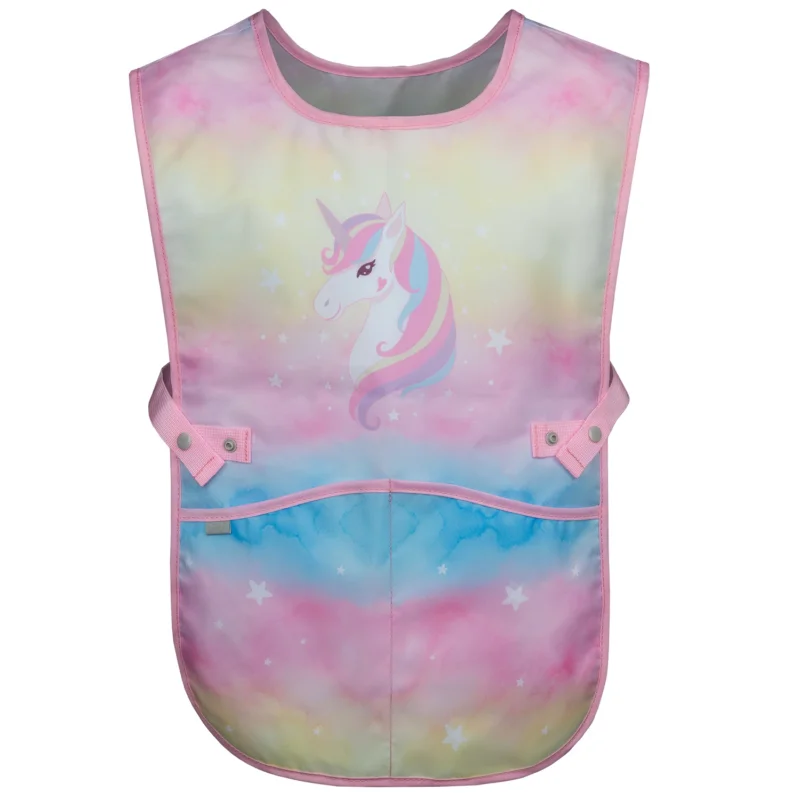 BAAGL Dětská zástěra Rainbow Unicorn Levný