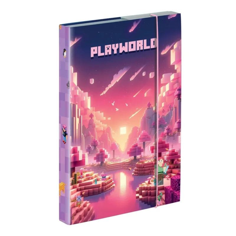 Finální Výprodej Box na sešity A4 - Playworld Girl